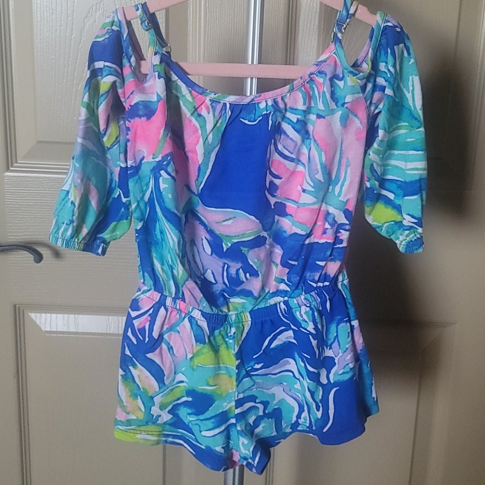 XS Girls Lilly Pulitzer Candice Romper